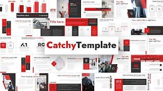 CATCHY TEMPLATE - PowerPoint Presentation that catches attention - created by ExcellentSlides