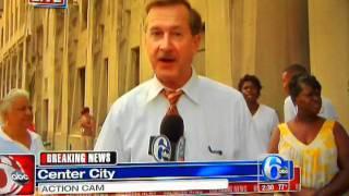 Idiots on the news after earthquake