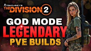 The Division 2 - TOP 3 BEST SOLO Legendary PVE Builds For Year 6 Season 2! (2024)