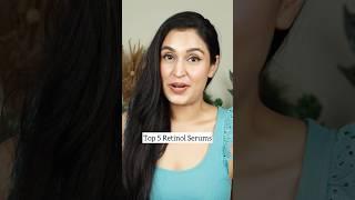 Top 5 RETINOL SERUMS #skincare #retinol #skincareshorts
