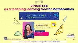 Virtual Lab as a teaching learning tool for Mathematics