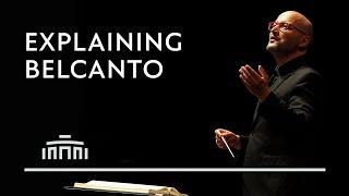 Conductor Enrique Mazzola about the opera style Belcanto | Dutch National Opera