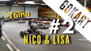 Go-Kart | Lisas erste Go-Kart-Fahrt￼ |Nico & Talha