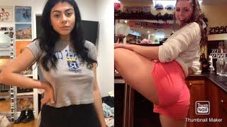 Teen Girls Twerk Tiktok Booty and Nipples (Thot-Dancing#6 )