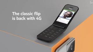 Nokia 2720 4G Classic Flip phone Let's You Hang Up in Style