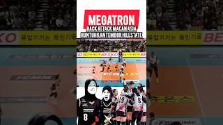 Tidak ada rasa capek capek nya megatron, made in Indonesia #megawatihangestri #megatron #volleyball