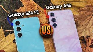 Galaxy S24 FE vs A55 | Разница очевидна?