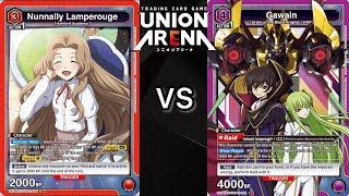 Full Throttle Rush // Union Arena: Red Code Geass vs Purple Code Geass