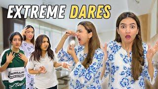 Extreme dare challenge | Bell baja ky bhag jao | Raw egg khao | Hira Faisal | Sistrology