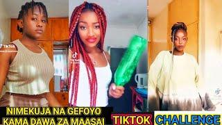 NIMEWEKA KIMZINGA KWENYE KIBUYU YA CHAI TIKTOK DANCE CHALLENGE