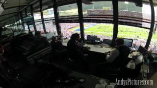 NFL Time Lapse: In the CBS Sports Broadcast Booth