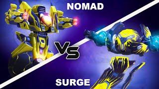 Nomad vs Surge: Battle of the Titans in Mech Arena's Arena!