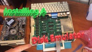 Installing My New Apple Disk Emulator in My Apple ][c
