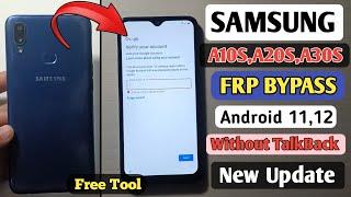 Samsung A10s,A20s,A30s Bypass Google Account | Samsung A10S Frp Bypass 2024 Android 11