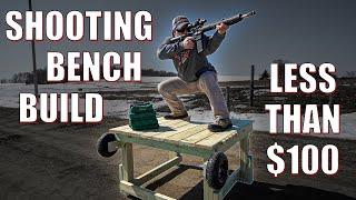 Shooting Bench Build   for Less than $100  | Gould Brothers