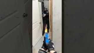 Paid dearly for the pew being down when clearing! #cqb #le #security #tactical #police #airsoft #cod