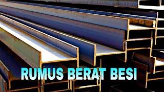 Rumus berat besi wf