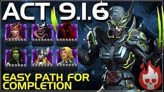 MCOC: Act 9.1.6 - Easy Path For Completion - Lady Deathstrike vs Orochi - 2024