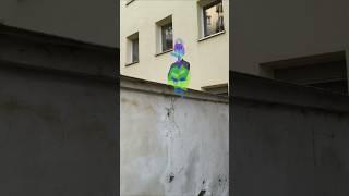 This graffiti came TO LIFE 