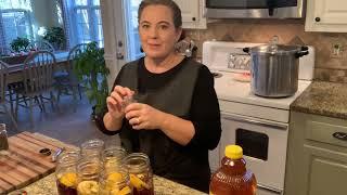 Winter wassail recipe in your water bath canner. Awesome gift!