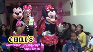 SHOW INFANTIL CON ANIMADORA ( MINIE Y MICKEY)  EVENTOS CHILIS PERU - LIMA