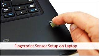 How to set up finger print sensor lock on any Dell Laptop