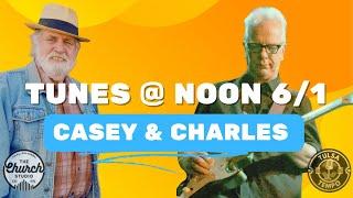 TUNES@NOON & Tulsa Tempo Podcast featuring Tulsa Sound Legends Casey Van Beek & Charles Tuberville