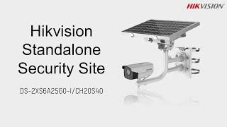 Hikvision Solar-powered Standalone Security Site - DS-2XS6A25G0-I/CH20S40