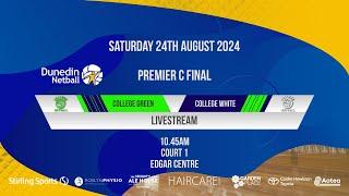 2024 Dunedin Netball Premier C Final