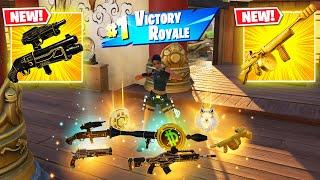 LARA CROFT 2000s vs EXOTIC WEAPONS NEW 3 MEDALLIONS & MYTHIC’S CHALLENGE ( FORTNITE Chapter6Season2)