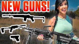 Shooting MORE New Guns + GIVEAWAY!