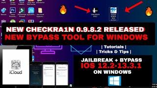 Checkra1n for windows| iCloud Bypass 12.2-13.3.1 on windows| Jailbreak 12.3-13.3.1|Ulap Bypass tool