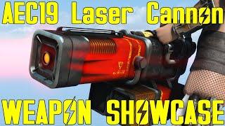 Fallout 4: AEC19 Laser Cannon - Weapon Mod Showcase