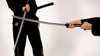 How to Use a Katana Defensive Move | Sword Fighting