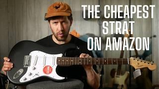 The Cheapest Fender Strat on Amazon - I Bought One - Squier Debut