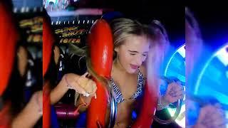 OMG | Wait for End | The secret is OUT | Slingshot Ride Girl Reaction Part 14 #slingshot