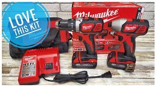 REVIEW Milwaukee 2691-22 M18-Volt Compact 1/2" Drill and 1/4" Impact Driver Combo Kit