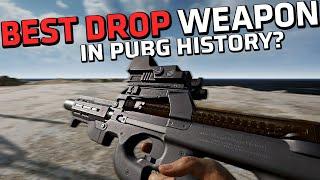 IS THIS THE BEST DROP WEAPON EVER? - You won't believe how fast the P90 kills - PUBG