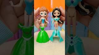 Cute Miniatures Disney Princess Frozen Anna &Jasmine! #elsa #nezha #shorts #satisfying #unboxing
