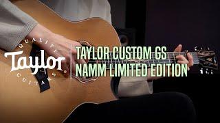 Taylor Custom GS NAMM Limited Edition Demo 'The Water is Wide' by Guitarist 'Joyoung Kim' (김조영)