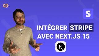 Intégrer Stripe avec Next JS 15