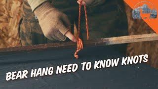 Bear hang knots (need to know) - Ep.68 part III - Llama Life