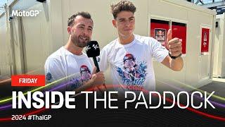 Augusto, Bez and Miller win an exlusive Moo Deng t-shirt!  | Inside The Paddock - 2024 #ThaiGP