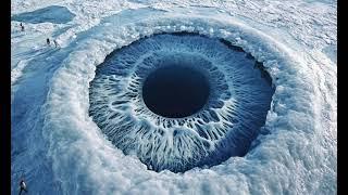 The Frozen Lake Reflects Your Beautiful Eyes  AI Visual Art Magic ️️