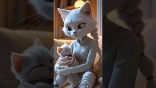 Raised with Love, He Came Back Strong | Short Animated Cat Tale #catstory #catlovers #aicat #cutecat