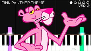 The Pink Panther Theme | EASY Piano Tutorial