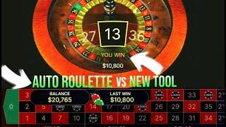 Auto Roulette vs NEW Roulette System, High stakes!