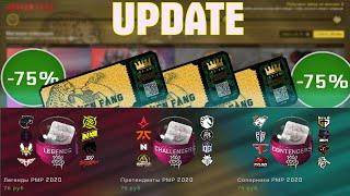 ОБНОВЛЕНИЕ CSGO / ОПЕРАЦИЯ СЛОМАННЫЙ КЛЫК / КАПСУЛЫ РМР2020. BROKEN FANG AND RMR 2020 01.05.2021