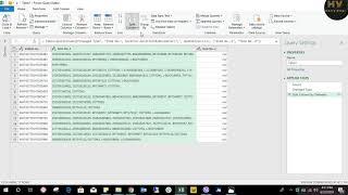 How to count multiple columns and multiple rows in power query #excel