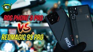 ROG Phone 9 Pro (Snapdragon 8 Elite) VS RedMagic 9S Pro (Snapdragon 8 Gen 3 Leading Version)